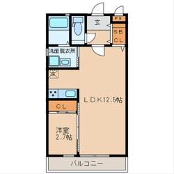 エルミタージュヒルズⅠの物件間取画像